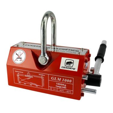 Imagem de Levantador Magnético GLM 1000 1000KG com Ímãs de Neodímio sem Energia Elétrica Ceronte