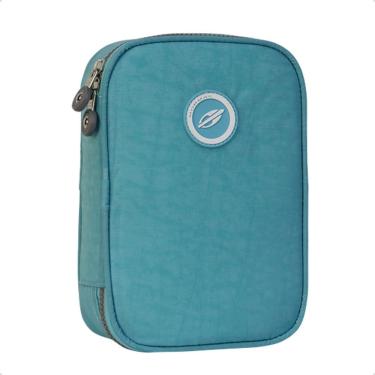 Imagem de Estojo Porta Objetos Casual Organizador Crinckle Durável Leve para Viagem Azul 2L Mormaii