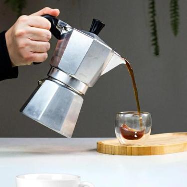 Imagem de Cafeteira Italiana Espresso Aço Aluminio 3 Xicara 150ml Café - New, 6 