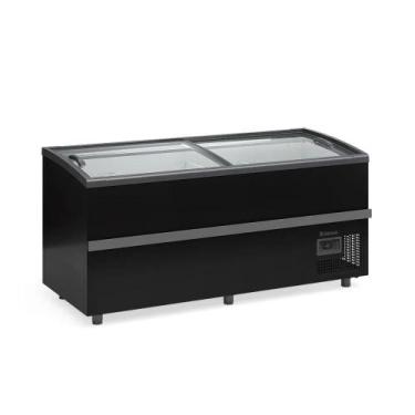 Imagem de Ilha Expositora para Congelados Gelopar GISM190 PR 700L Bivolt Preta D