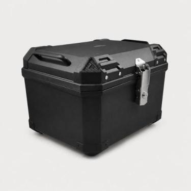 Imagem de Baú Helt Atlas 45L Com Suporte Preto Para Moto