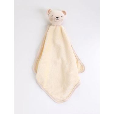 Imagem de Naninha Com Prendedor Infantil Para Bebê - BEGE - CARINHAS, Bege, UN