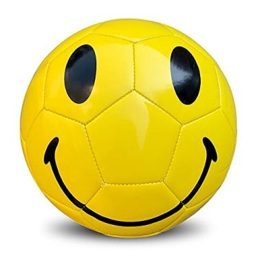 Imagem de No. 5 Smiley Football O couro composto é macio e fácil de manusear, com excelente design e aparência bonita, um presente moderno que qualquer pessoa gosta