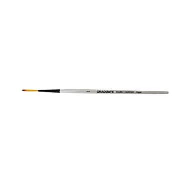 Imagem de Pincel Daler Rowney Graduate Rigger Linner Extra Longo N°2 Cerda Sintética Cabo Curto