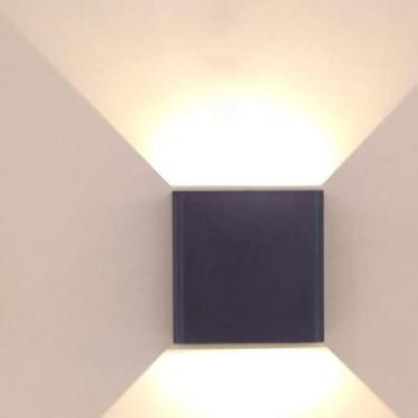 Imagem de Arandela 2 Fachos Ultra Slim P/1 lâmpada G9 Preta Ref.2208 – All Lux All Lux