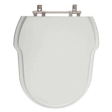 Imagem de Assento Sanitário Hampton Cinza Platina para Vaso Incepa