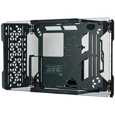Imagem de Cooler Master Capa ATX de moldura aberta personalizável MasterFrame 700, vidro temperado panorâmico, dobradiças de fricção variável premium, montagem VESA integrada, modo de bancada de teste