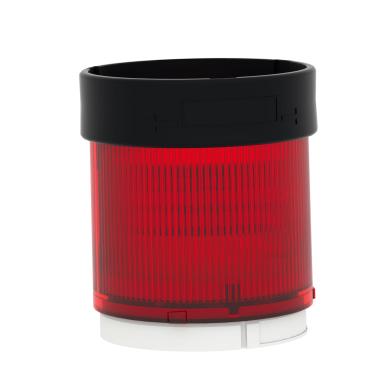 Imagem de Módulo Luminoso Ø70mm P/ XVB Contínuo Vermelho 24Vca/cc XVBC2B4 - Schneider