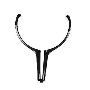 Imagem de FINMOKAL Acabamento Interno Da Tampa Do Volante Abs Para BMW M2 F87 M3 F80 M4 F82 X5M X6M Preto