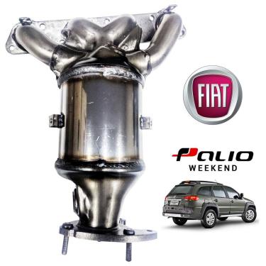 Imagem de Catalisador Fiat Palio Weekend 1.6 E 1.8 16v 2011 Em Diante