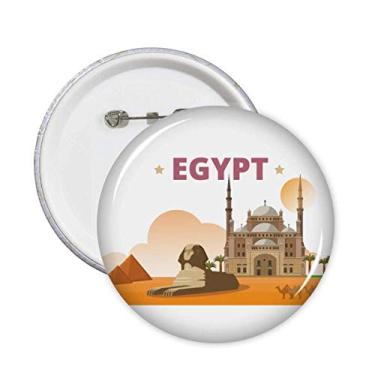 Imagem de Emblema de pirâmide da cidade esfinge do Egito, 5 peças