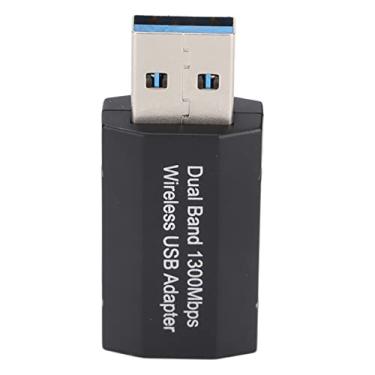 Imagem de Adaptador USB Wifi, Adaptador USB sem fio construído em antena de ganho para computador para PC para desktop