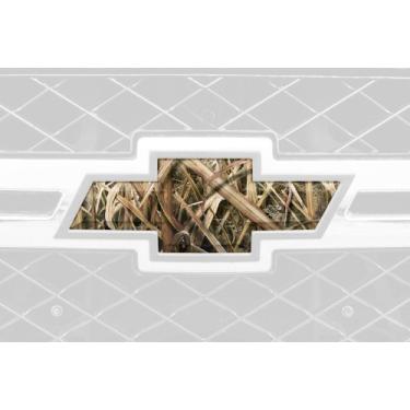 Imagem de Mossy Oak Graphics - 14010-SGB Universal Shadow Grass Blades Auto Emblema Skin - Fácil de instalar - Adapta-se a qualquer emblema automático em caminhões, carros ou SUVs