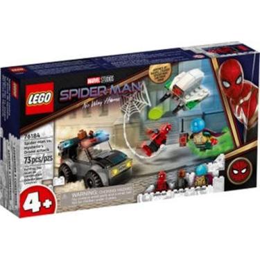 Imagem de Lego Marvel Homem Aranha Ataque Do Mysterio 73 Peças - 76184