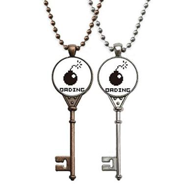 Imagem de OFFbb-USA Agenda, espera, buffer, chaveiro, colar, pingente, joias, decoração de casais