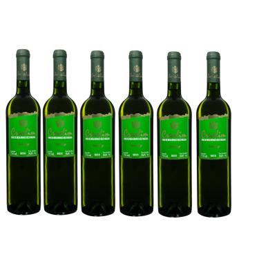Imagem de Kit 6 Unidades Garrafa Vinho de Mesa Branco Seco Niágara 750ml