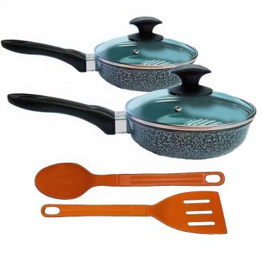 Imagem de Jogo Frigideiras Antiaderente Cerâmica Javali 16e24 T05 N04