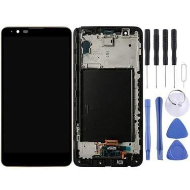 Imagem de YUNCHAO Acessórios telefônicos Tela TFT LCD para LG Stylus 2 / K520 com Montagem Full Digitizer (preto) Substituição do telefone celular
