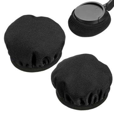 Imagem de Capa de suéter para protetores de ouvido, substituição de capas para fones de ouvido,Protetores de capa de fone de ouvido de tecido - Elástico lavável reutilizável respirável fone de ouvido Siopob