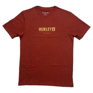 Imagem de Camiseta Hurley Hyts010599 Trace - Vermelho