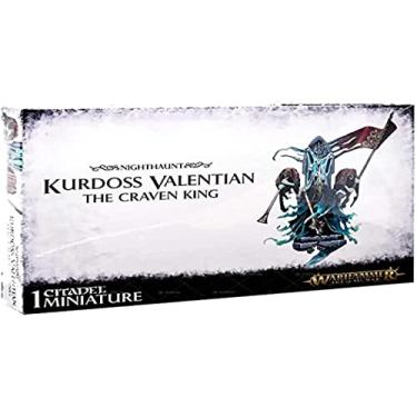 Imagem de Warhammer Age of Sigmar - Jogo de Guerra com Miniaturas: Nighthaunt Kurdoss Valentian, O Rei Covarde