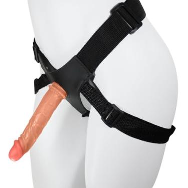 Imagem de Cinta Peniana com Pênis Realístico Garantido 18 x 3,5cm Bege