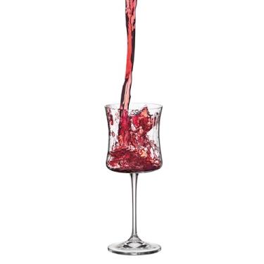 Imagem de Jogo de 6 taças para vinho tinto em cristal ecológico 350ml A21,7cm - Full Fit