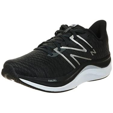 Imagem de New Balance Tênis de corrida feminino FuelCell Propel V4, Preto/branco, 42