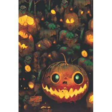 Imagem de Journal d'Halloween: Cahier ligné - nuit des bonbons ou des farces, films d'horreur, décorations effrayantes, planifier le meilleur halloween pour les adultes et les enfants.