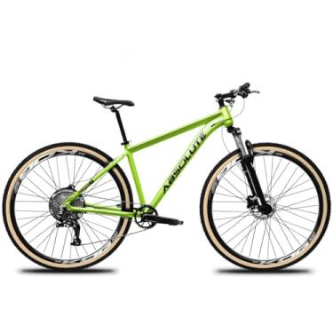 Imagem de Bicicleta Aro 29 Aluminio 6061 Moutain Bike Absolute Nero 5 1x12v Pedivela Single Coroa Unica P.Quadrada K7 11/50D Freio a Disco Garfo de Suspensão,15,Verde