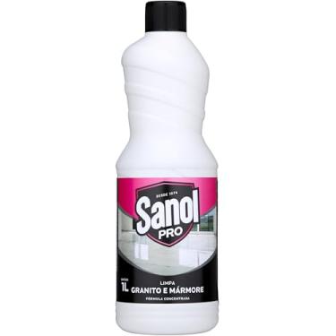 Imagem de Sanol Pró Limpa Granito E Mármore 1 Litro Branco