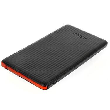 Imagem de Carregador Portátil Power Bank Super Slim 5000mAh USB Kaidi Preto