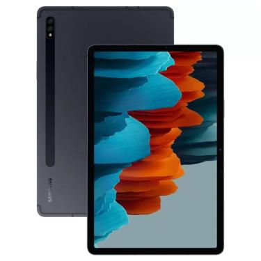 Imagem de Tablet Samsung Galaxy Tab S7 LTE 4G com Caneta S Pen 256GB - Grafite, Tela 11", RAM 8GB, Câmera Dupla 13MP + 5MP e Frontal 8MP