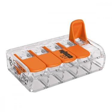 Imagem de Conector Wago 5P 0,14A4,0M 32A 221-415 C/4