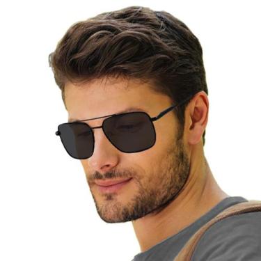Imagem de Óculos De Sol Masculino Polarizado Piloto Militar Pesca - 20V