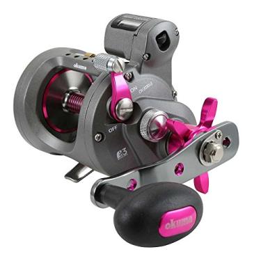 Imagem de OKUMA Carretel de balcão de linha de água fria 203D mão esquerda - Ed CW-203DLX-LE, PInk