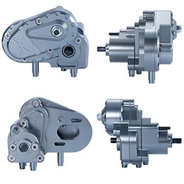 Imagem de Benedict Harry Metal Aluminum Gearbox Complete Transmission Case with Gear for 1/10 Axial SCX10-AXI03004 Capra RC Car Upgrade Parts