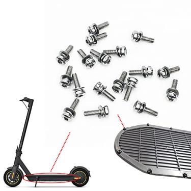 Imagem de ODO LUCK 18 peças de parafusos de tampa de bateria inferior de substituição para scooter Ninebot Max peças de substituição acessórios para scooter elétrica Segway Ninebot Max