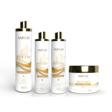 Imagem de Kit cachos tutano 7 óleos - control cachos - para cabelos cacheados - 