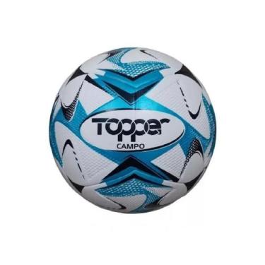 Imagem de Bola De Futebol De Campo Topper Slick Colorful Original, Azul petróleo