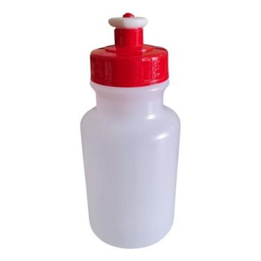 Imagem de Kit 100 Mini Garrafinha Squeeze 300ml Plástico Transparente - Lynx pro