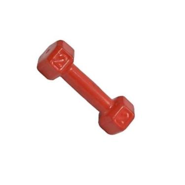 Imagem de Halter Sextavado Emborrachado Para Musculação Academia 02 kg - Niterói