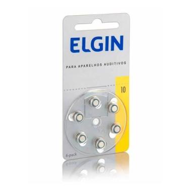 Imagem de Bateria Para Aparelho Auditivo 10/230 Pr70 Elgin 06 Unidades F108