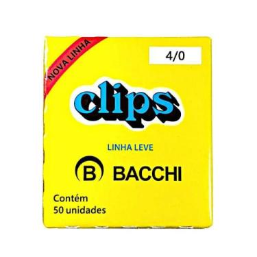 Imagem de Clips Galvanizado 4/0 50UN - Bacchi