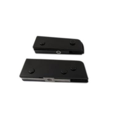 Imagem de Dobradiça superior + inferior para porta pivotante de vidro temperado 