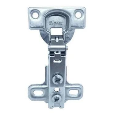 Imagem de Dobradiça 26mm mINE Baixa (Reta) + Calco COM 10 UND - BIGFER