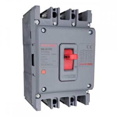 Imagem de Disjuntor Steck Caixa Moldada Asgard Tripolar - S100 - 100A.