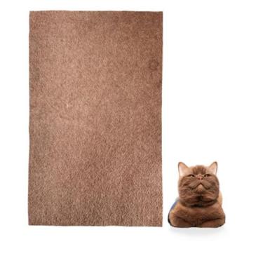 Imagem de Arranhador para gato protetor de sofa cama porta com adesivo carpete r