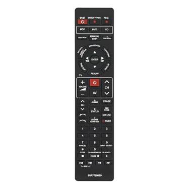 Imagem de Controle remoto substituído EUR7729KE0 adequado para gravador de TV Panasonic DVD HDD DMR-EH50P DMR-EH60 EUR7729KE0 EUR7721X10 DMR-EH50 DMR-E55K DMR-EH50S DMR-E55P9 DMR-E55S DMR-ES10