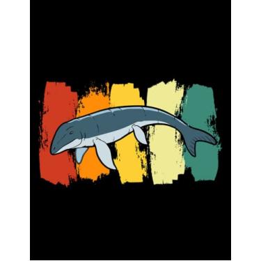 Imagem de Notebook: Mosasaurus Retro Mosasaurus I Kids I Dino I Dinosaur I Mosasaurus: Journal Notebook Gift For Someone Who Loves Writing| 100 Pages 8.5x11